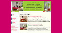 Desktop Screenshot of freiburg-ferienwohnung.com